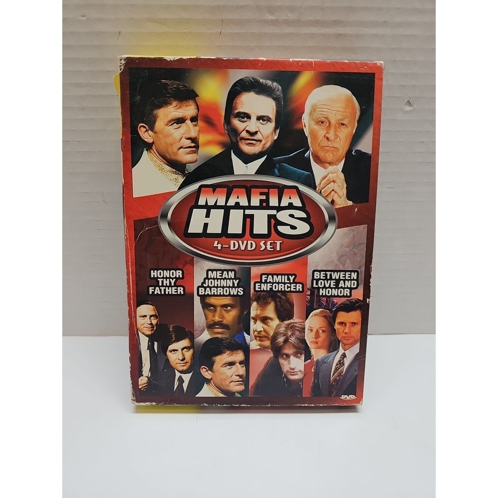 Mafia Hits 4 DVD Set Joe Pesci Fred Williamson NEW IN PACKAGE '